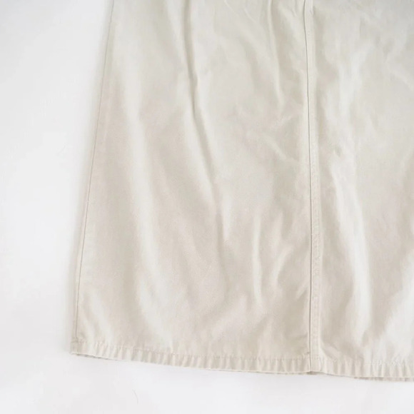 Sonoma Beige 100% Cotton Maxi Skirt Size 12 - Picture 8 of 13